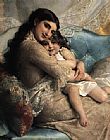 Famous Portrait Paintings - Portrait of a Mother and Daughter